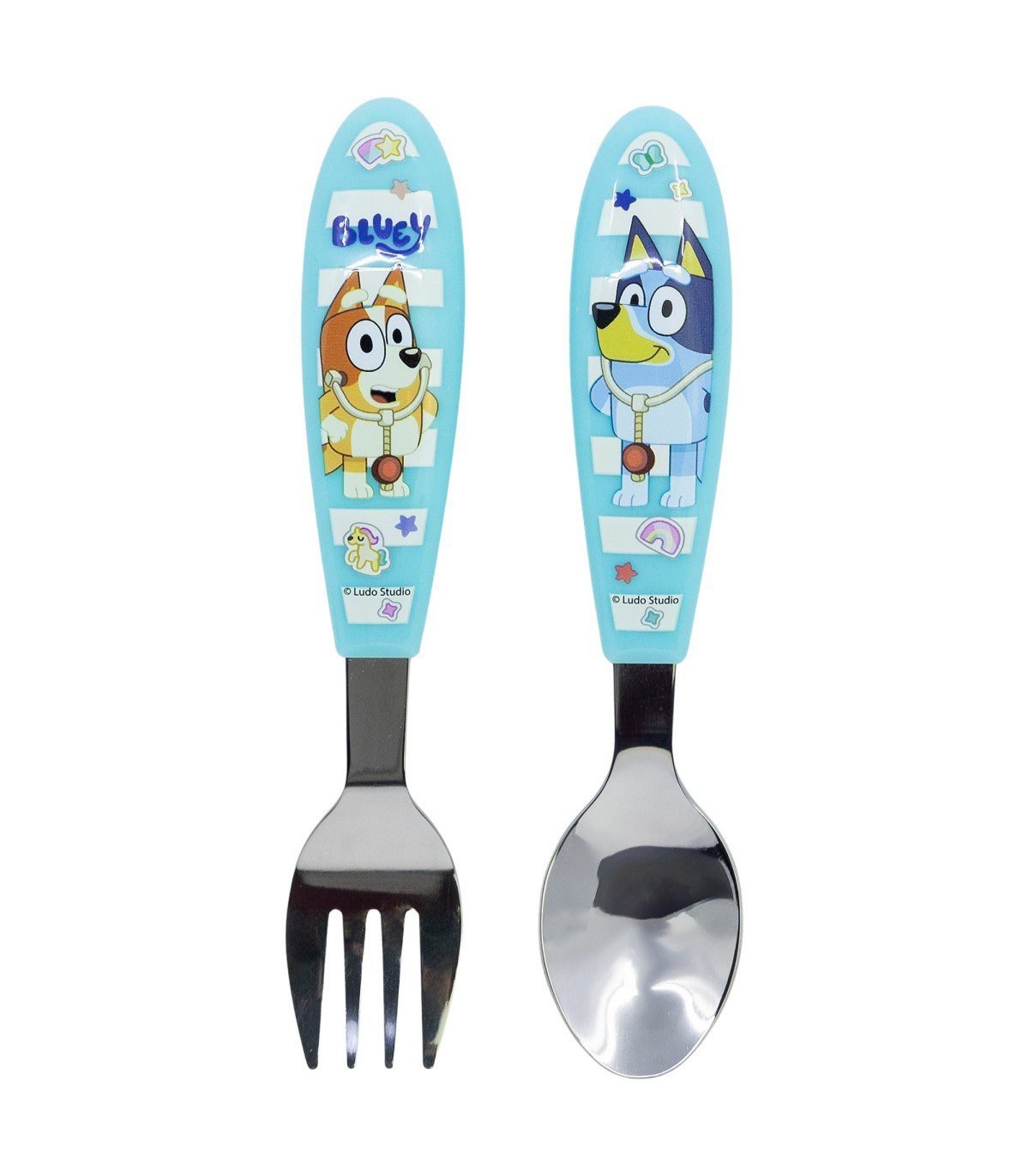Set cubiertos metalicos Bluey - Imagen 2