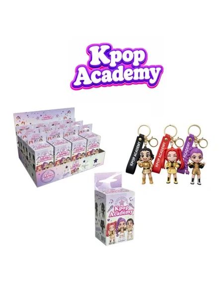 Llavero sorpresa K-Pop Academy c/tira