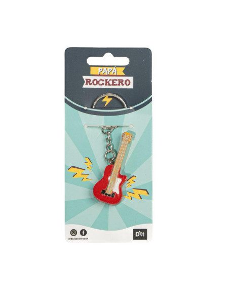 Llavero Papá Rockero