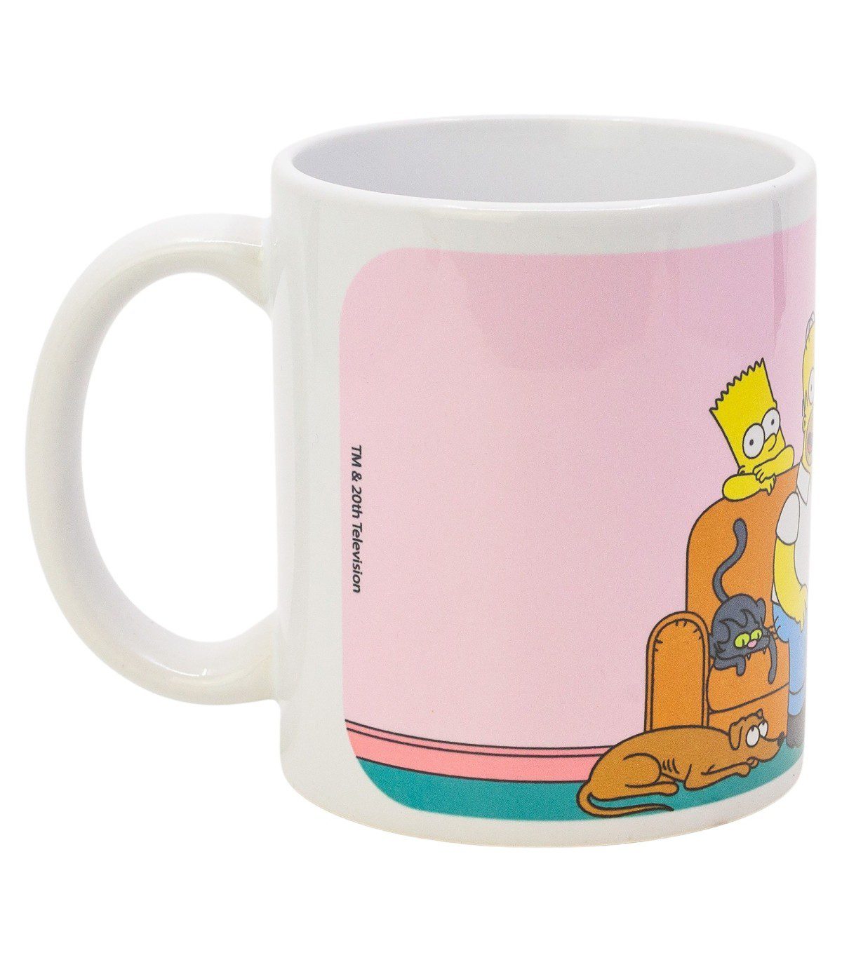Taza cerámica los Simpsons 325ml - Imagen 2