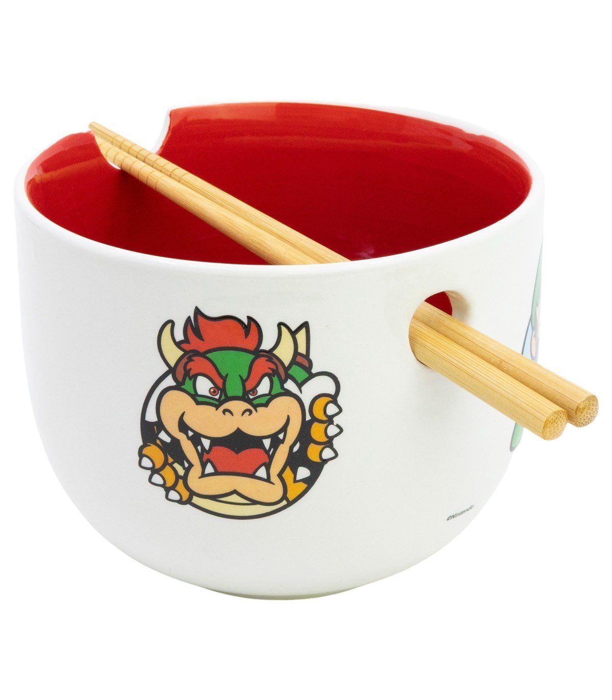 Cuenco ramen Super Mario con palillos - Imagen 2