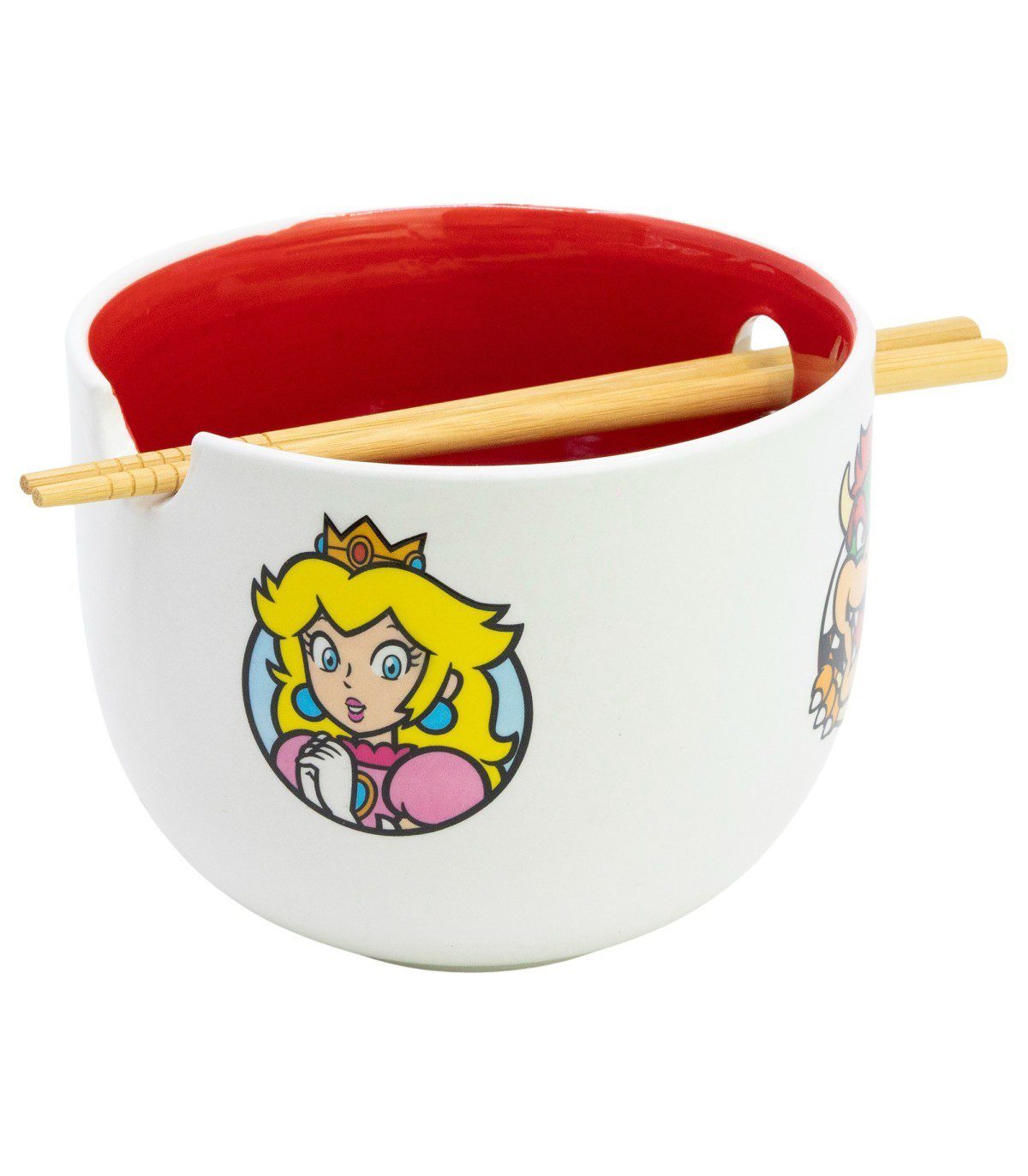 Cuenco ramen Super Mario con palillos - Imagen 4