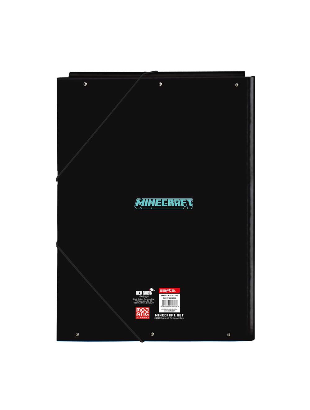 Carpeta folio 3 solapas Minecraft Screen - Imagen 2