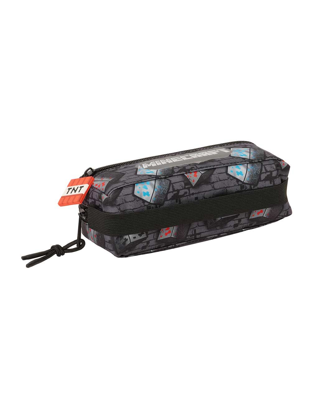 Estuche triple Minecraft c/goma elast. 22cm - Imagen 4
