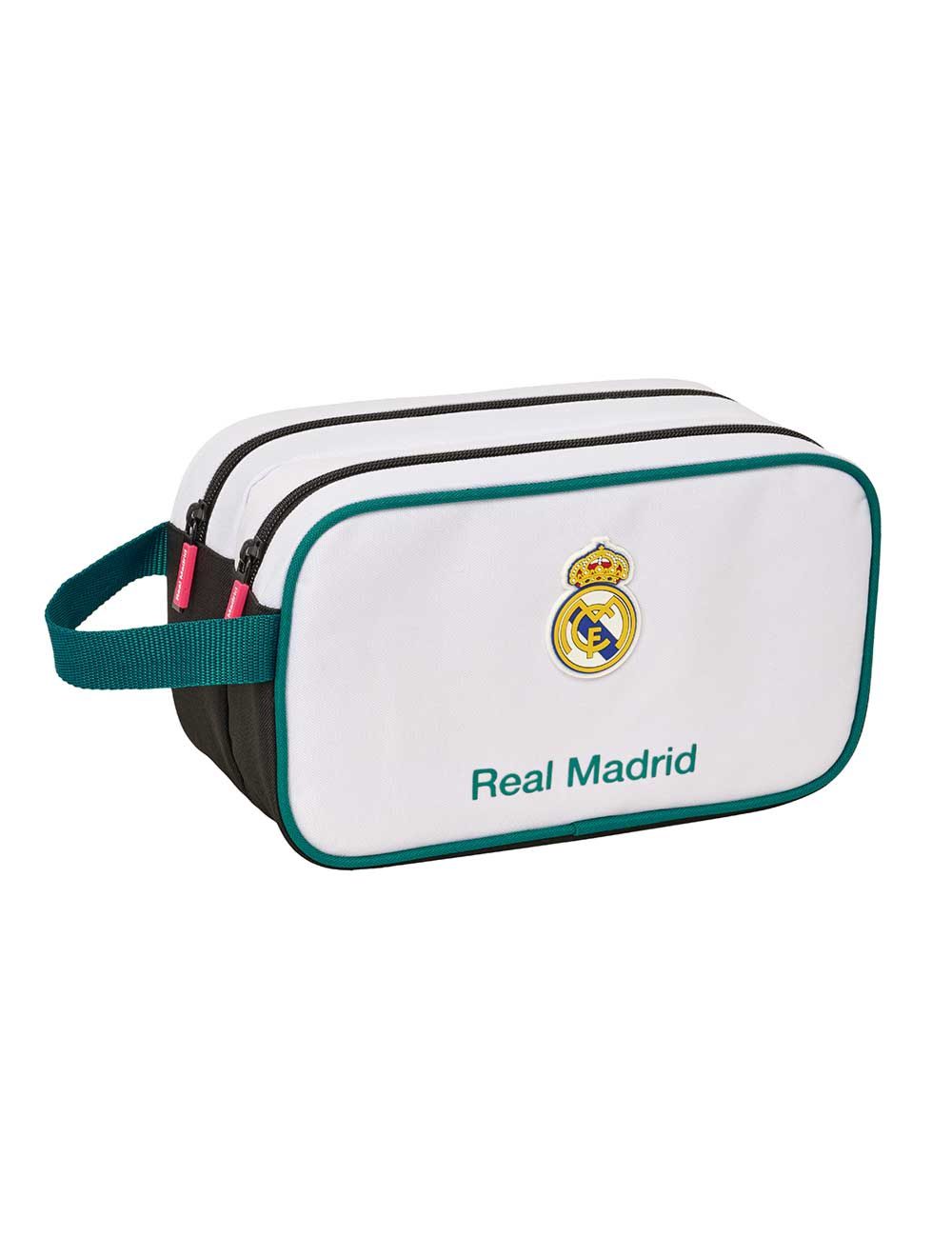 Neceser 2 cremalleras adapt.carro Real Madrid 1ªEq