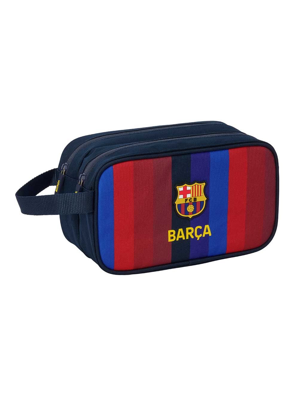 Neceser 2 cremalleras adapt.carro F.C. Barcelona 1ªEQ. 26/27