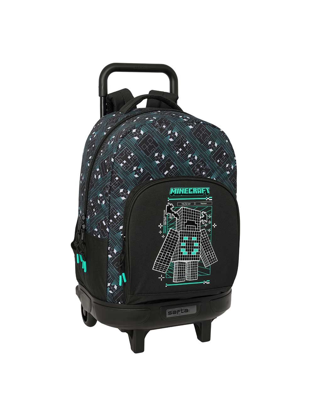 Mochila gde. Minecraft c/ruedas compact extraible