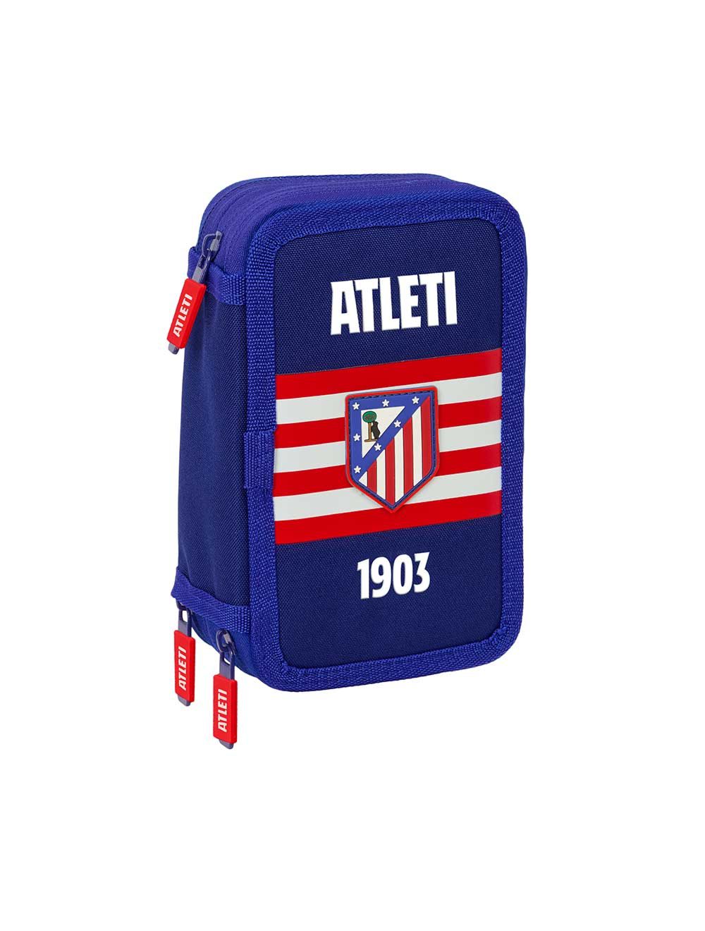 Plumier triple Atco. Madrid 37pcs