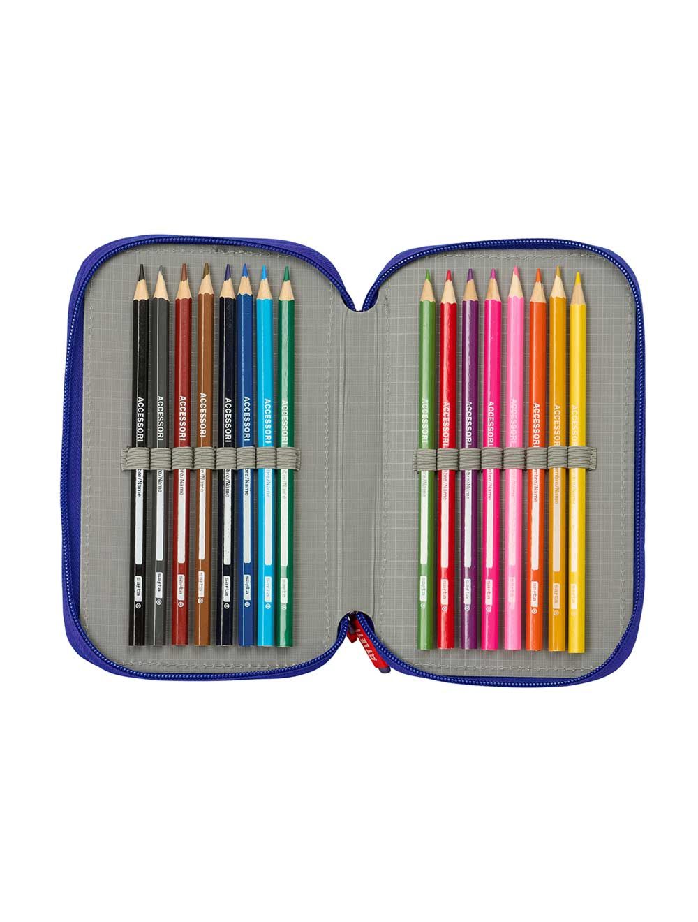 Plumier triple Atco. Madrid 37pcs - Imagen 3