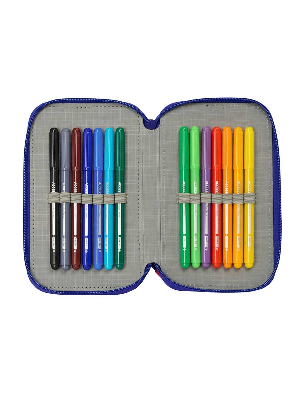 Plumier triple Atco. Madrid 37pcs - Imagen 4