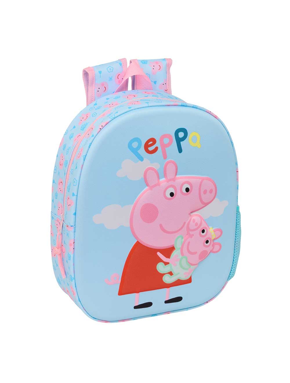 Mochila 3D Peppa Pig 33cm