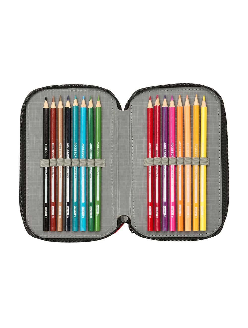 Plumier triple 37 pcs Minecraft Graffiti - Imagen 5
