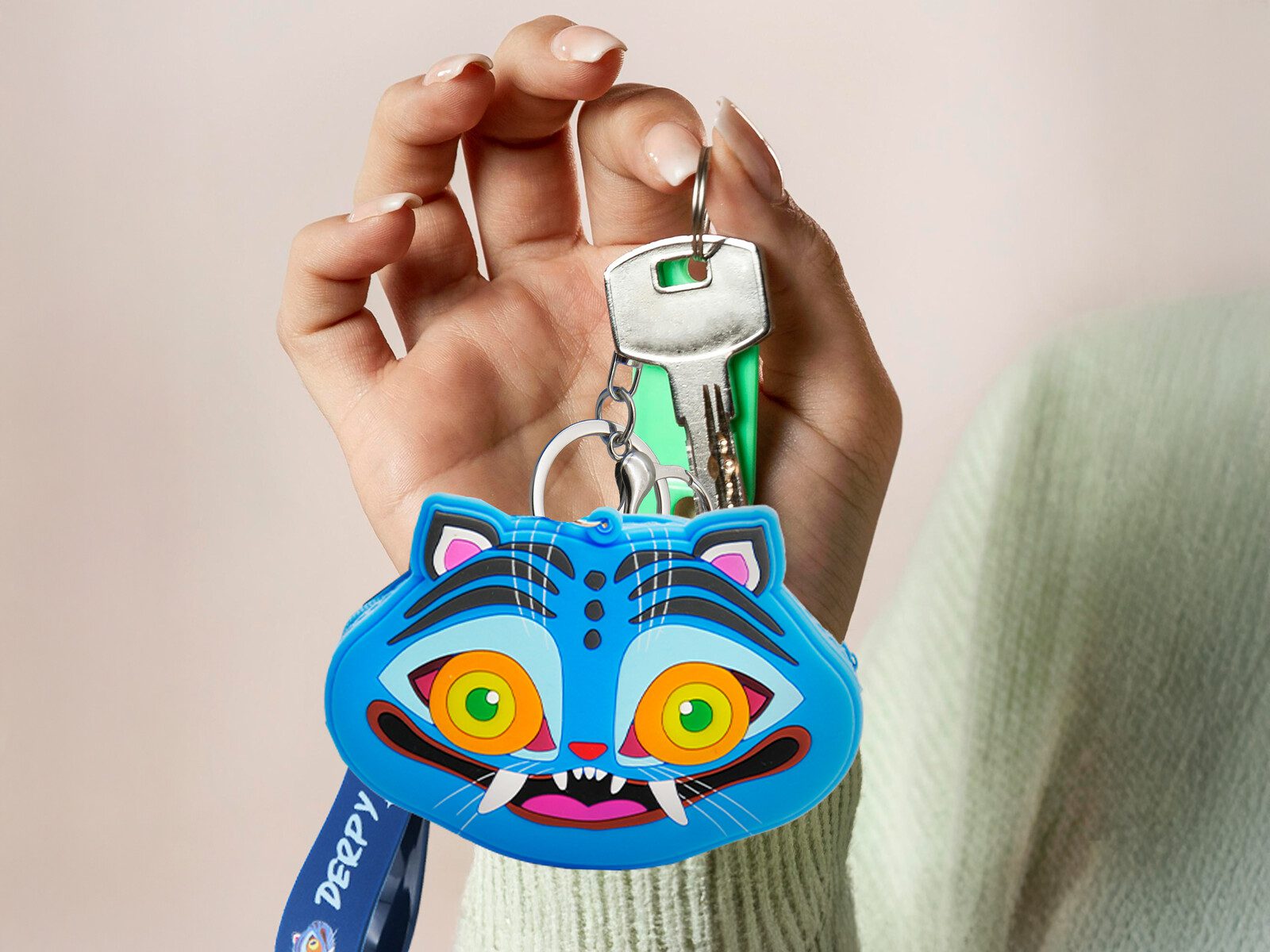 Llavero monedero Derpy K-Pop DH silicona - Imagen 5