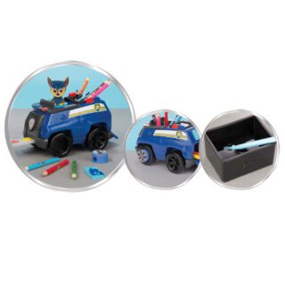 Coche Chase con accesorios para colorear Patrulla Canina