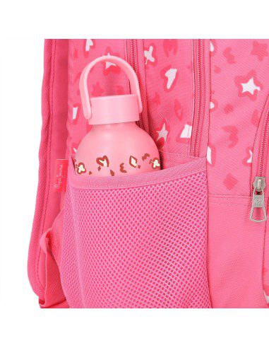 Mochila Evelyn 40cm rosa 2C. Pepe Jeans - Imagen 6