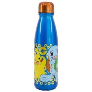 Botella aluminio Pokemon 600ml distortio
