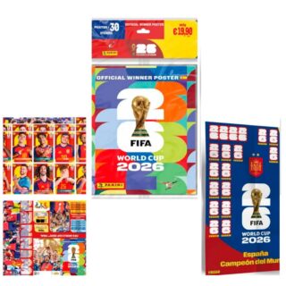 Winner poster World Cup 2026 Panini cromos