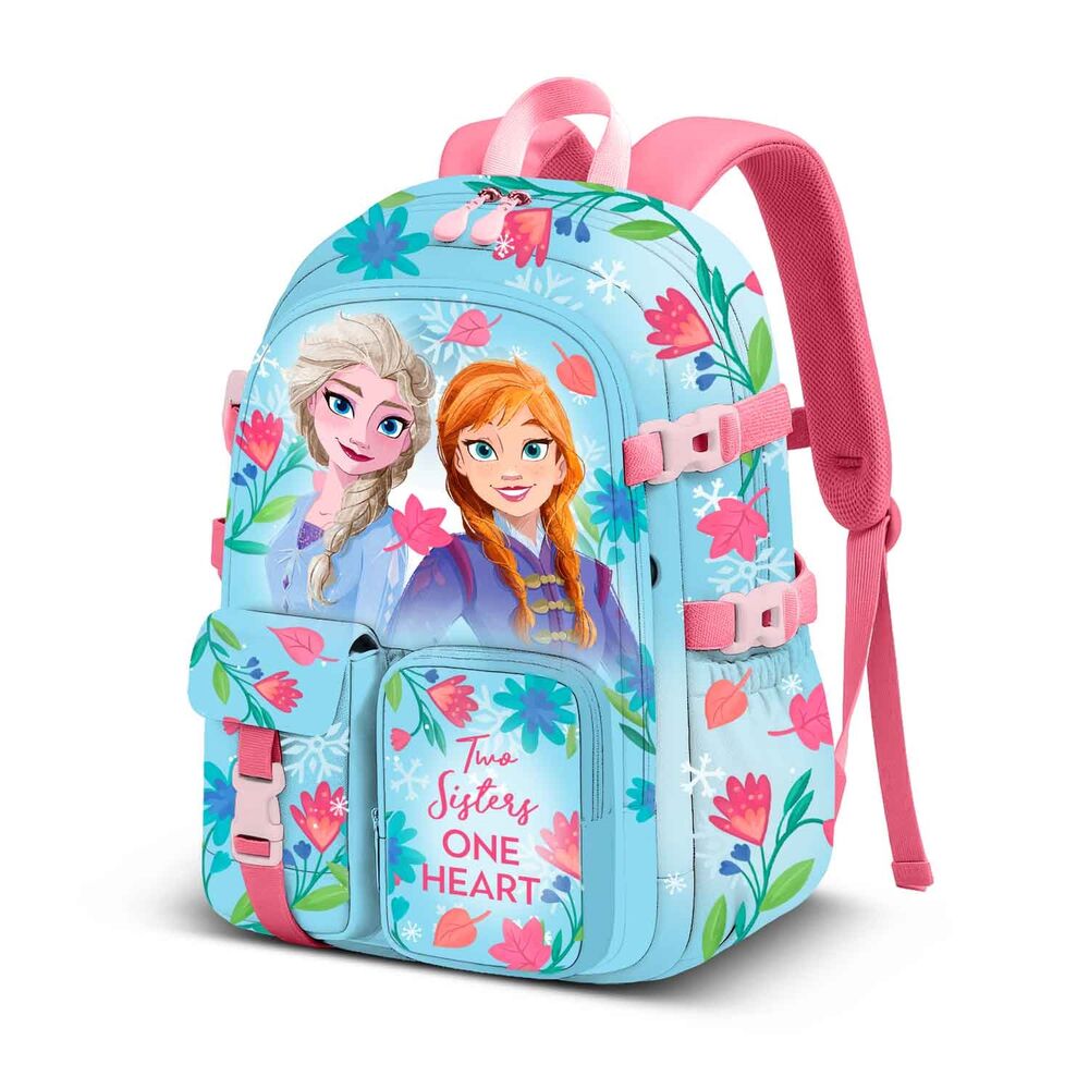 Mochila Frozen Heart con dos bolsillos