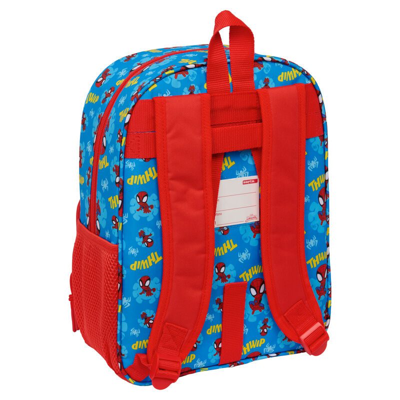 Mochila Spidey Marvel 34cm adaptable - Imagen 2