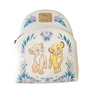 Mochila Simba & Nala floral El Rey León Disney Loungefly